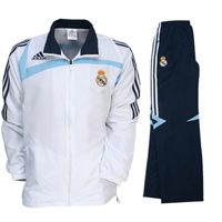 Real Madrid Presentation Suit - White/Blue/Marine.