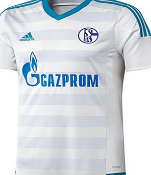 Adidas Schalke 04 Away Shirt 2015/16 White S12372