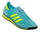 Adidas SL72 Aqua/Yellow Material Trainers