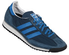 SL72 Blue Material Trainers