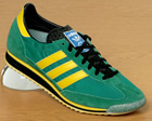 Adidas SL72 Green/Yellow Material Trainers