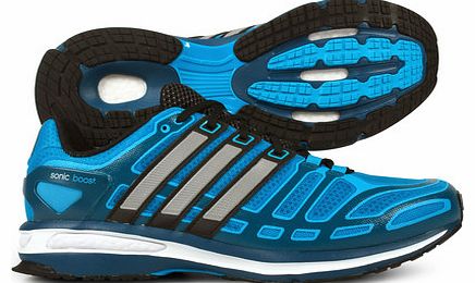Adidas Sonic Boost Running Shoes Solar Blue/Tech Grey