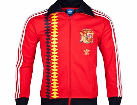 Spain Track Top Red F77385
