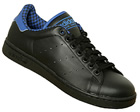 Adidas Stan Smith 2 Black/Blue Leather Trainers