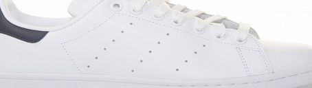 Adidas Stan Smith White/Blue Leather Trainers