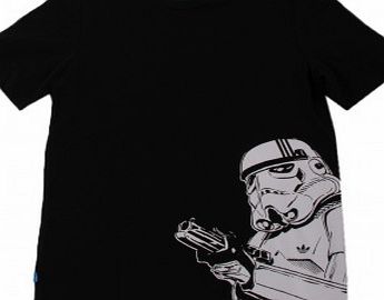 Adidas Stormtrooper T-shirt Noir `L - 6/7 years,8/9