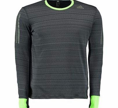 Adidas Supernova T-Shirt - Long Sleeve Dk Grey