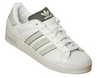Adidas Superstar 2.5 White/Grey Quilted Leather