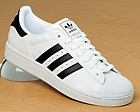 Adidas Superstar 2 White/Black Leather Trainer