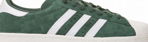 Adidas Superstar 80s DLX Green/White Suede