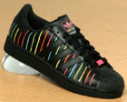Superstar II PS Black Leather Trainers