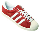 Adidas Superstar Vintage Red/White Leather