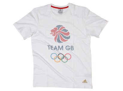 Team GB Large Logo Supporters T-Shirt White