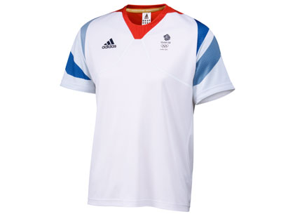 Adidas Team GB Olympics 2012 Performance SS T-Shirt White