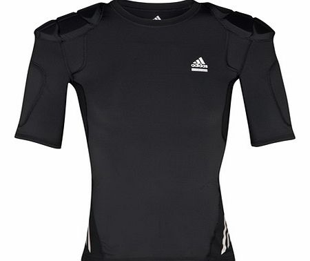 Adidas Tech Fit Rugby Protective Top - Black