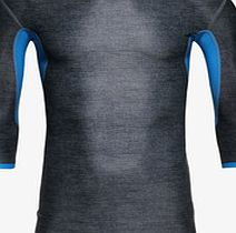 Adidas Techfit Climachill 3/4 Sleeve T-Shirt Black