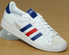Adidas Tennis Advantage White/Blue/Red Leather