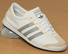 Adidas The Sneeker White/Grey Leather Trainer