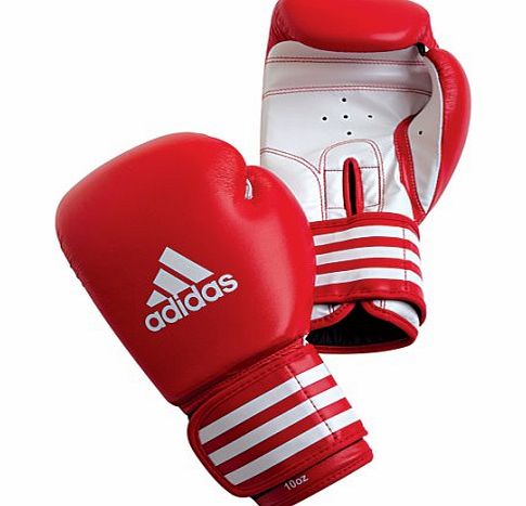 adidas Training Boxing Gloves - Red/White - 16oz