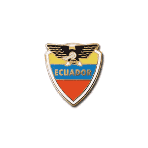 Adidas Trefoil 01-02 Ecuador Enamel Pin Badge