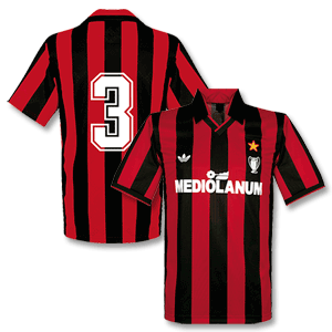 Adidas Trefoil adidas Originals 90-91 AC Milan Cup Winners Shirt   No.3 (Maldini)