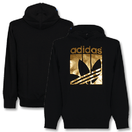 Adidas Trefoil Hoody - Black/Gold