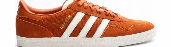 Adidas Turf Royal Orange Perforated Suede Trainers