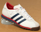 Adidas Vintage Turf White/Blue Leather Trainers