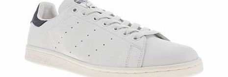 White  Navy Stan Smith Trainers