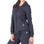 Womens Casual Track Top Dark Space