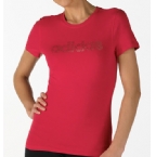 Womens Disco T-Shirt Rave Pink