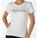 adidas Womens Disco T-Shirt White/Panto