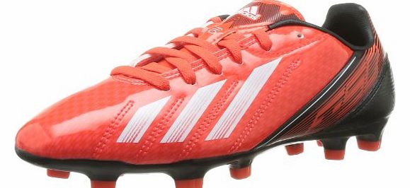 Womens F10 Traxion FG Football Shoes Red Red (Infrared / Running White ftw / Black 1) Size: 38