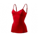 adidas Womens Stella Studio CU Strap Vest Red