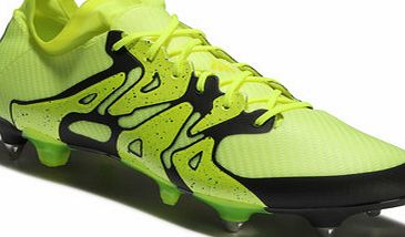 Adidas X 15.1 SG Football Boots Solar Yellow/Core Black