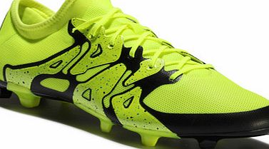 Adidas X 15.2 FG/AG Football Boots Solar Yellow/Core