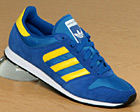 Adidas ZX 300 Blue/Yellow Material Trainer