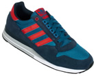 ZX 500 Navy/Blue Suede & Mesh Trainers