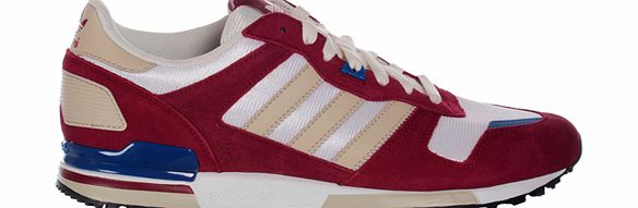 ZX 700 Red/Birch/White Trainers