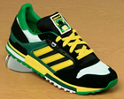 Adidas ZX600 Black/Yellow/Green Mesh Trainers