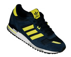 Adidas ZX700 Navy/Yellow Trainers