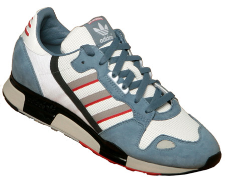 Adidas ZX800 White/Grey Material Trainers