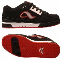 Adio QUEST SHOES BLACK/WHITE/RED