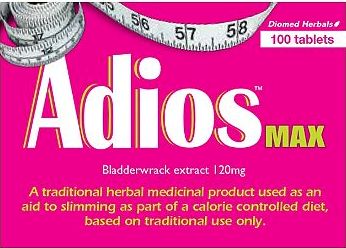 Adios, 2041[^]10083112 Max - fucus dry extract 120mg - 100