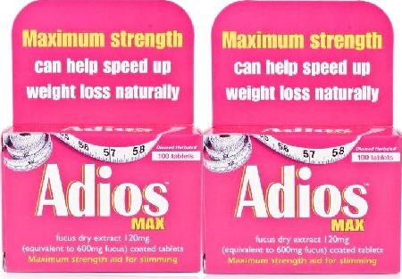 Adios, 2102[^]0066607 Max Herbal Slimming - 200 Tablets