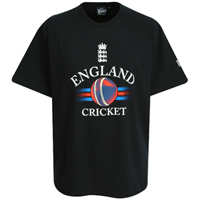 Admiral ECB Official England Cricket T-Shirt - Navy.