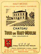 Adnams 1997 Chateau Tour du Haut-Moulin, Haut-Medoc