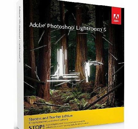 Adobe Systems Inc. Adobe Photoshop Lightroom 5, Student and Teacher Edition (Mac/PC)