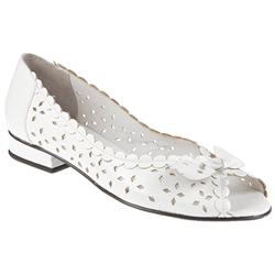 Female Add903 Leather Upper Leather Lining in White