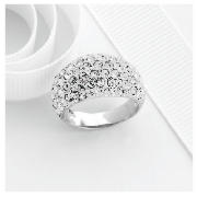 Adrian Buckley Crystal Ring, Small
